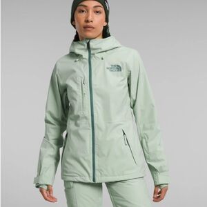 The North Face Women's Sage Misty Green Ski Jacket